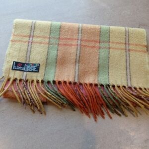 V. FRAAS Scarf in Orange, Yellow, Green, and Pink